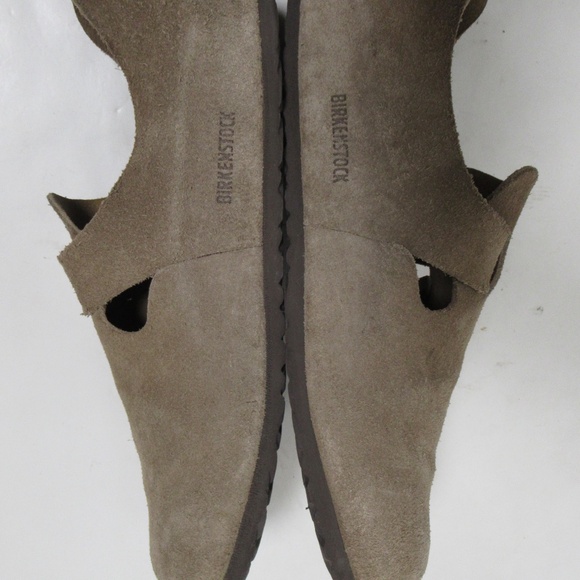 Birkenstock Men's London Suede Leather Taupe 12 US / 10 UK / 45 EU - Picture 10 of 12